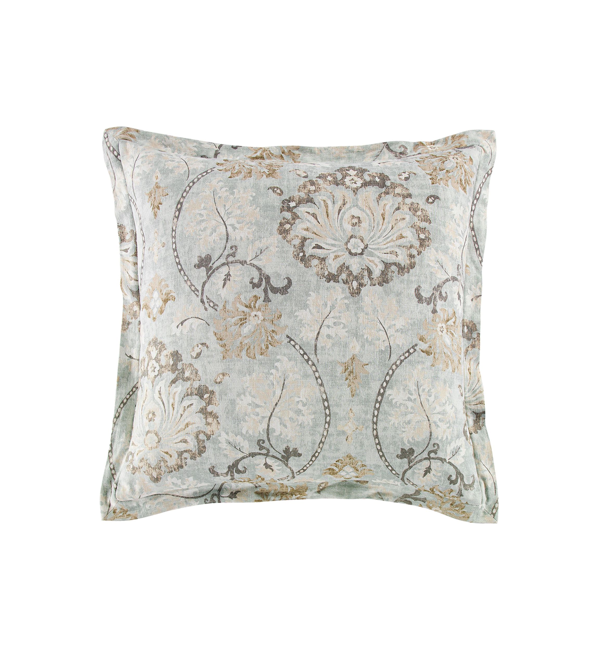 Dalia Linen Euro Sham, 27"x27"