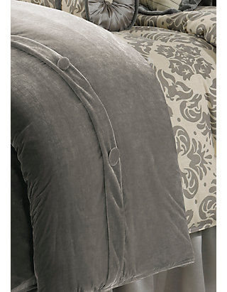 Hiend Accents Velvet King Duvet Cover Belk