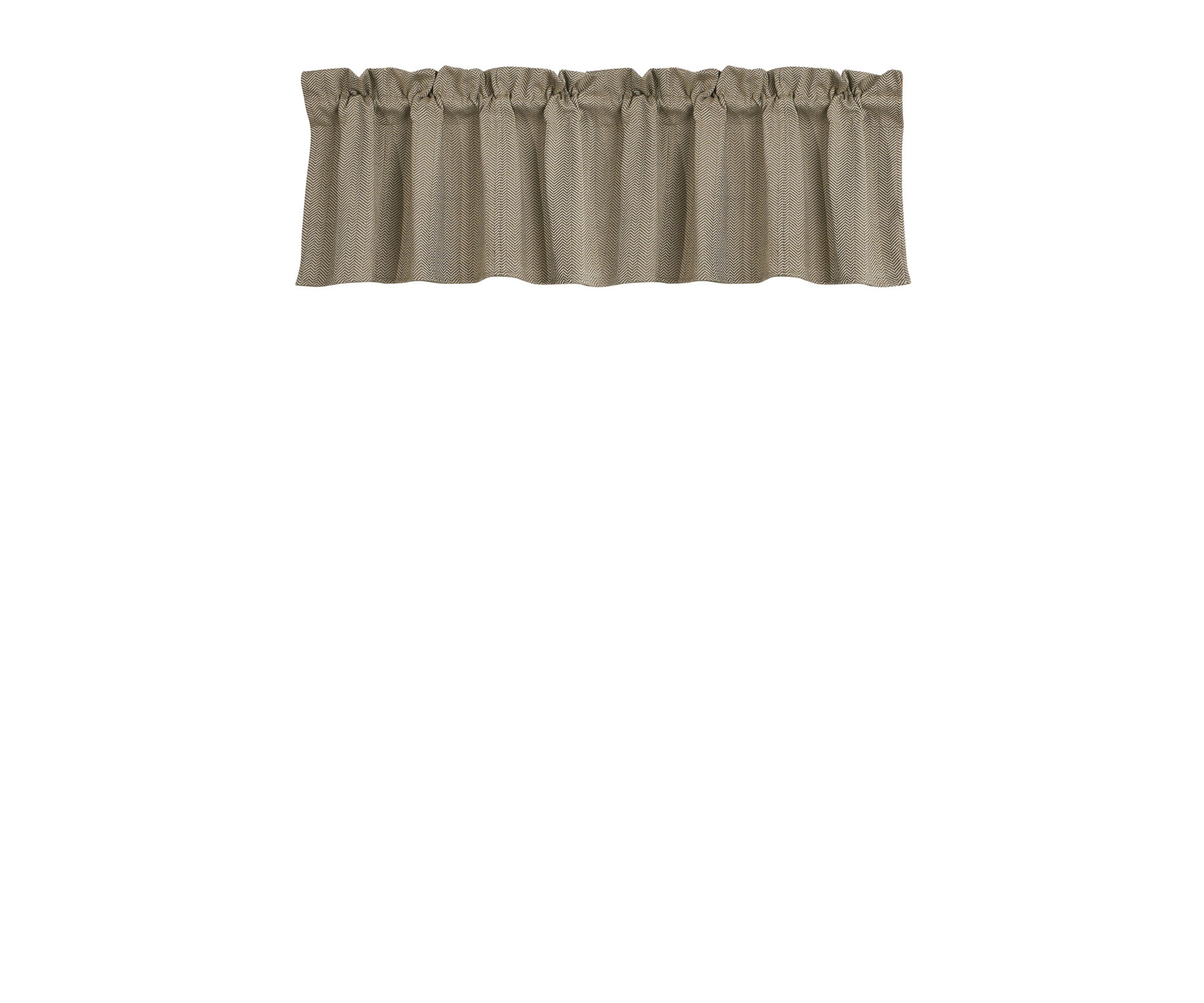 Fairfield Herringbone Valance