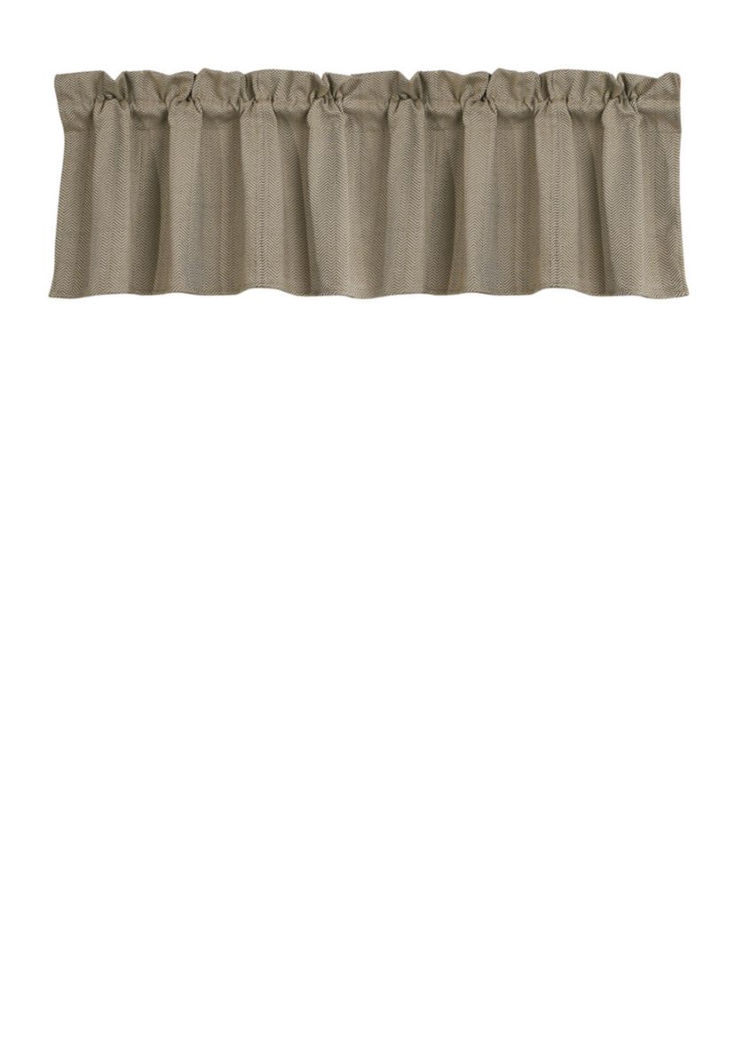 Fairfield Herringbone Valance