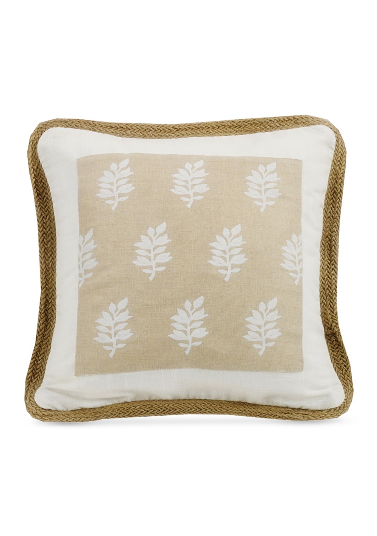 Newport Trim & Framed Throw Pillow