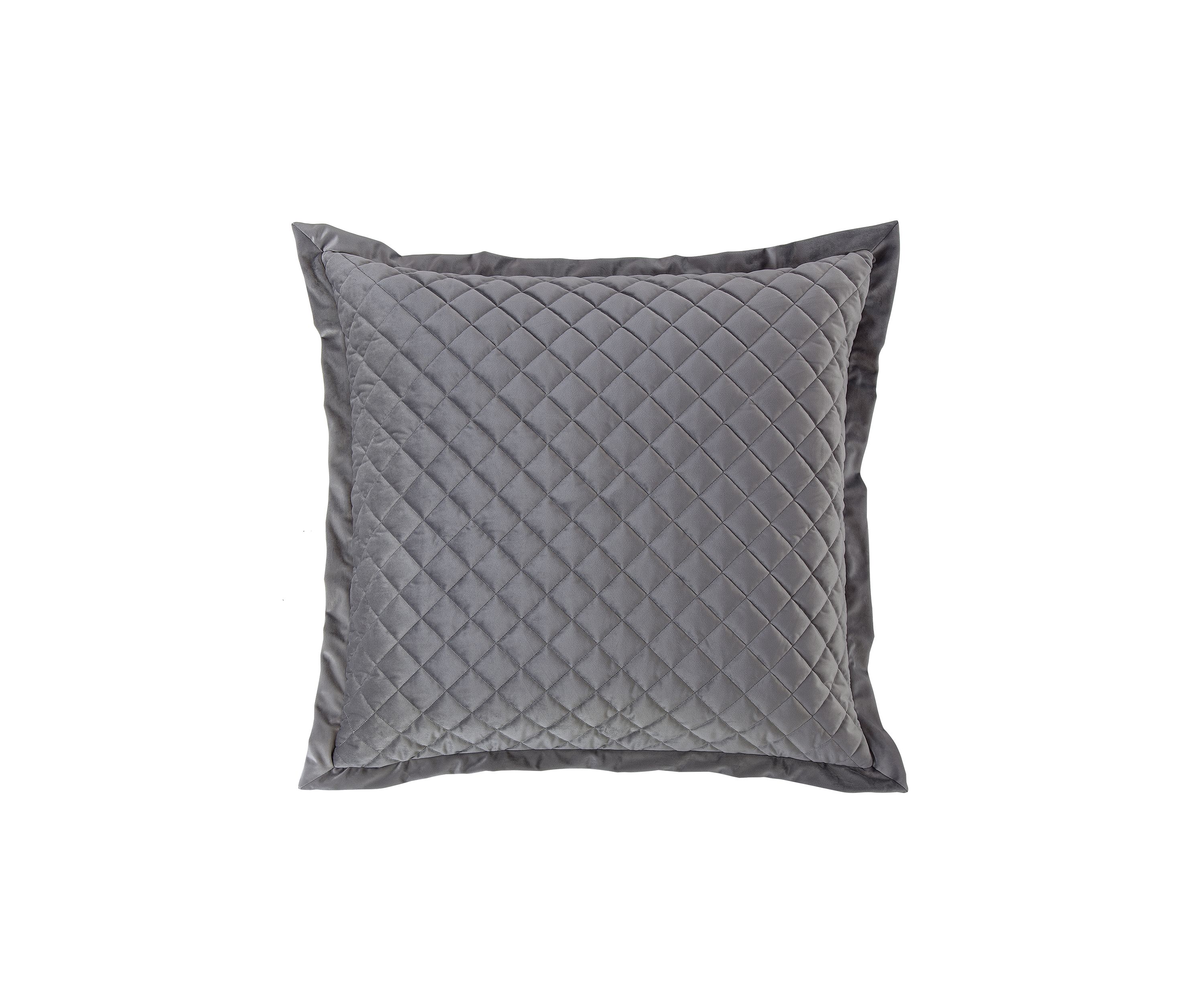Velvet Diamond Quilted Euro Sham