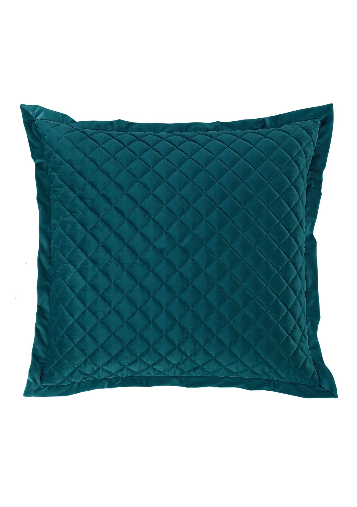 Velvet Diamond Quilted Euro Sham