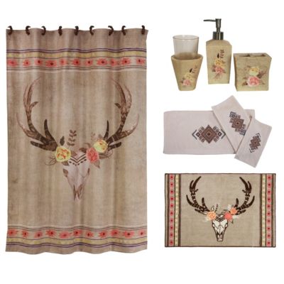 Desert Skull Bohemian Bathroom Lifestyle Set