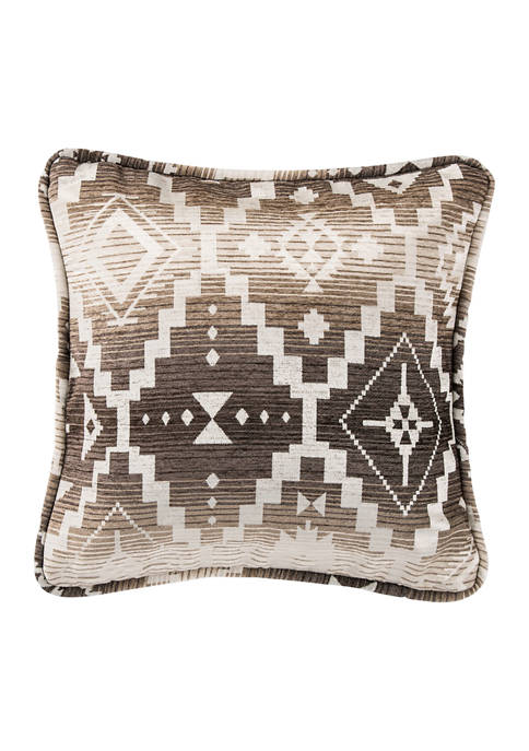 HiEnd Accents Square Aztec Pillow