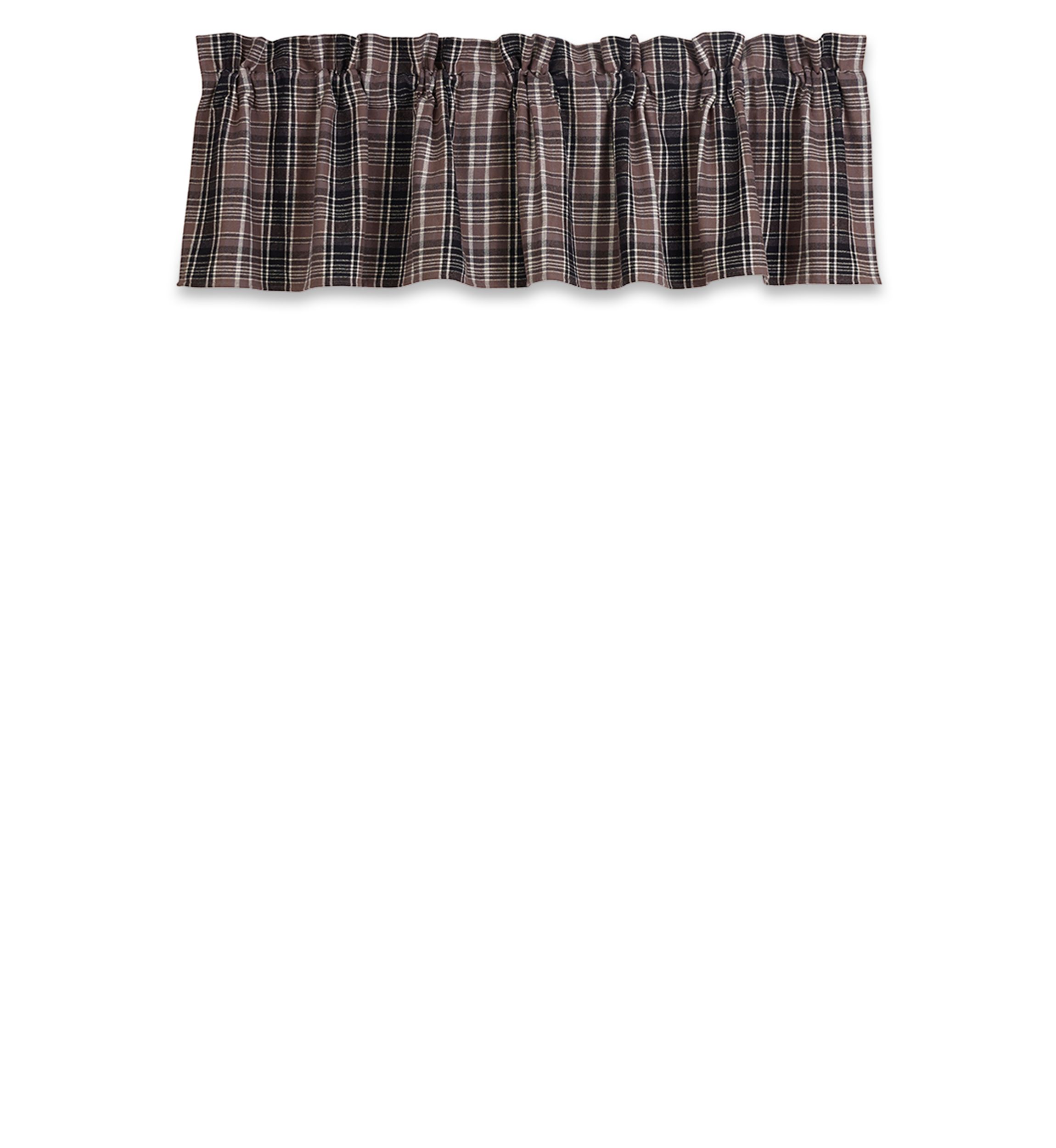 Plaid Valance