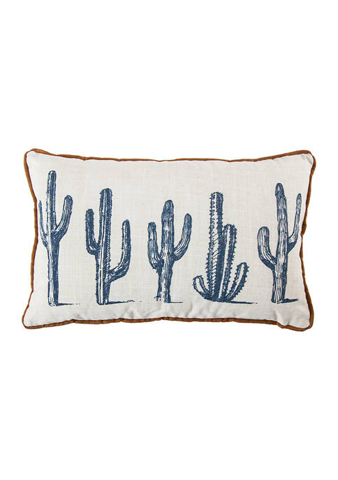 5 Cactus Linen Pillow