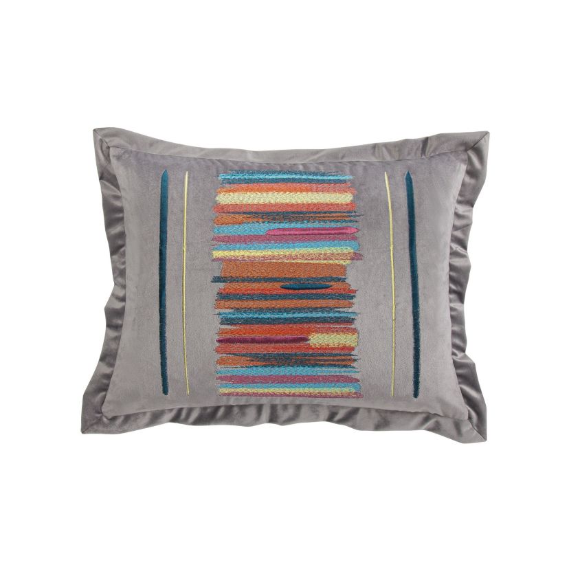 Abbie Embroidery Kidney Pillow