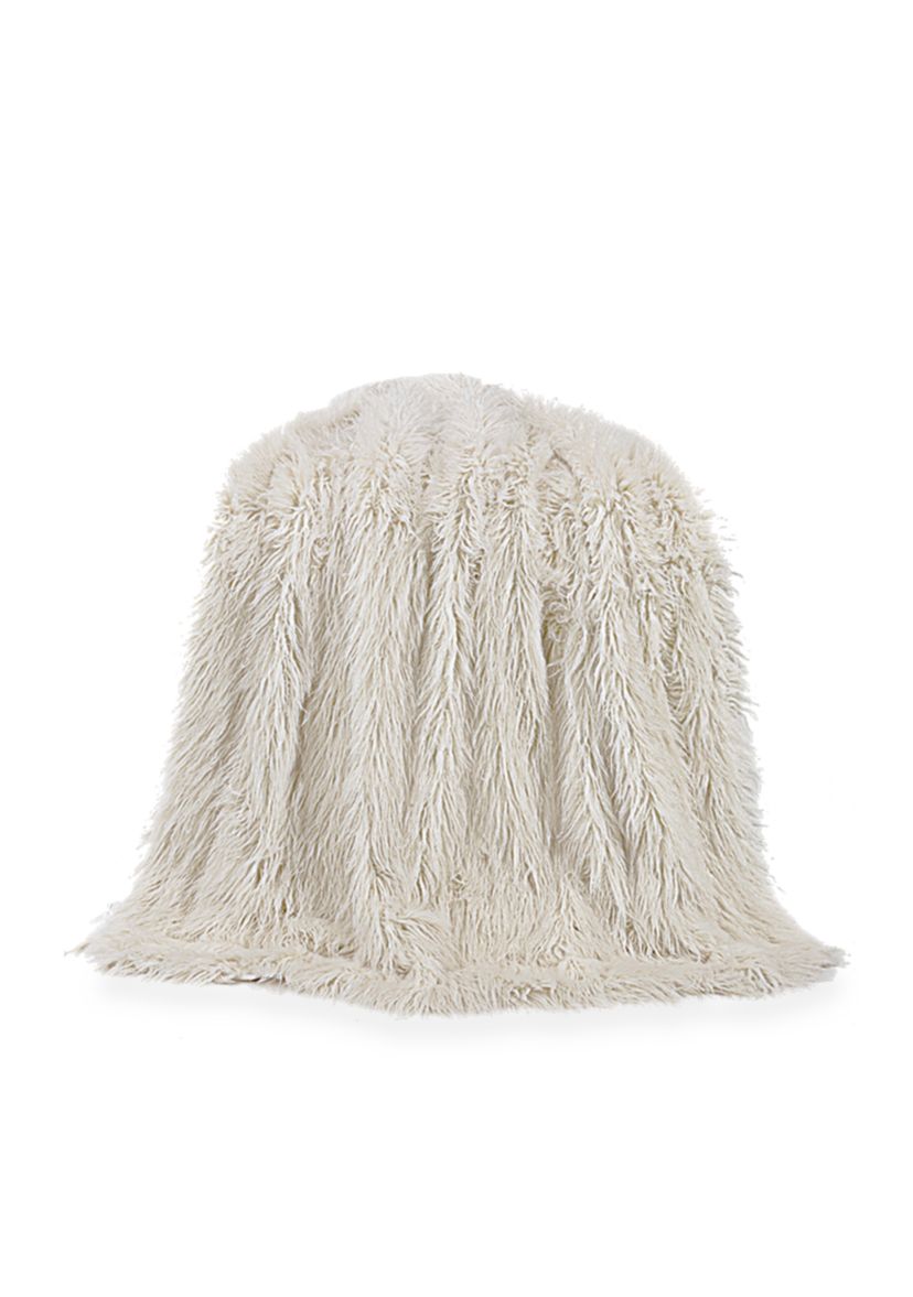 Mongolian Faux Fur Throw Blanket