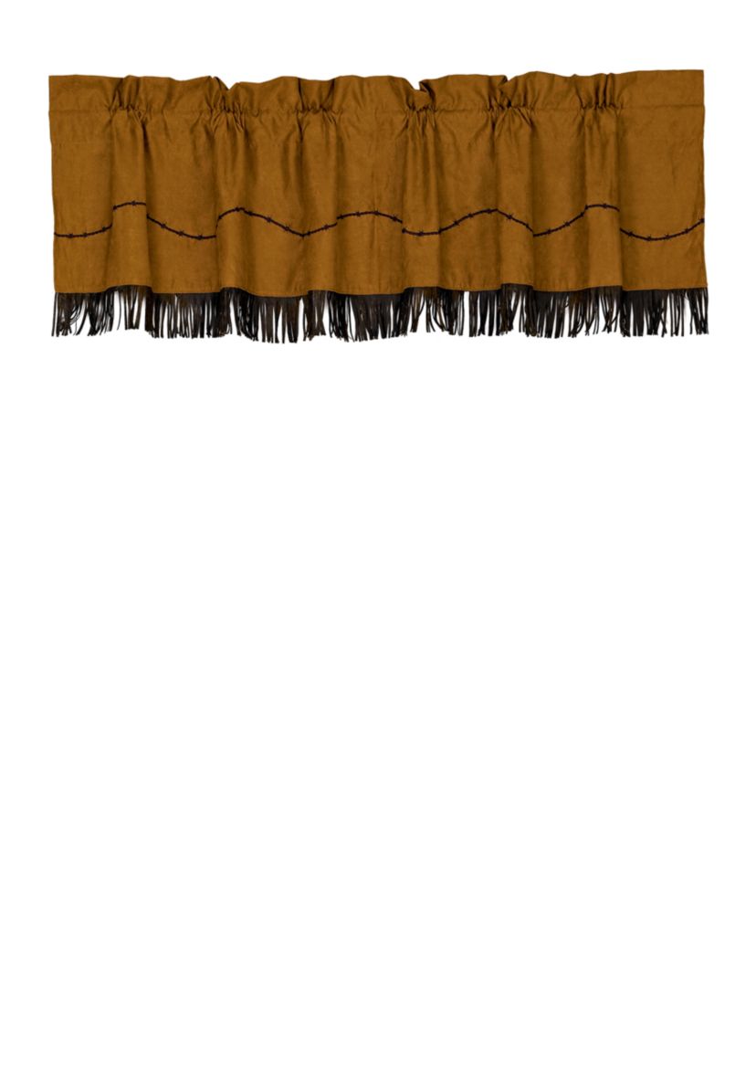 Barbwire Fringed Valance