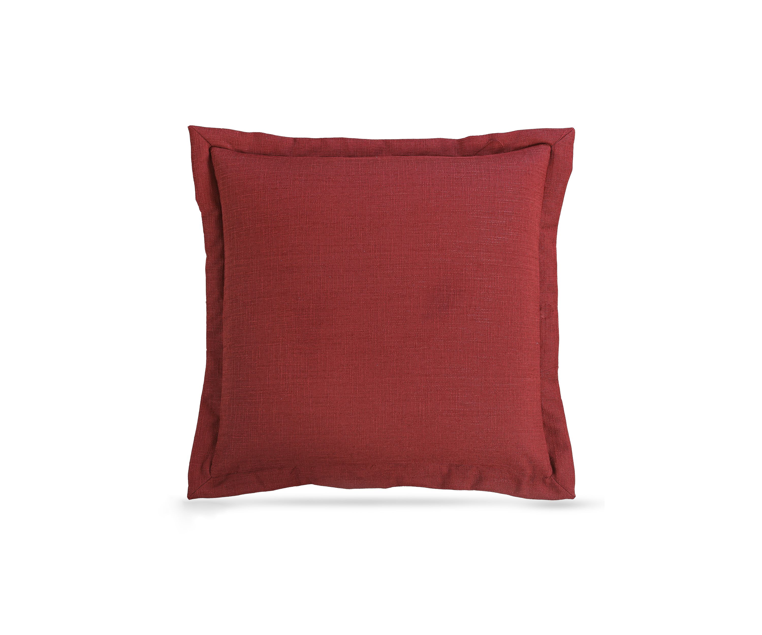 Ruidoso Garnet Red Flanged Euro Sham