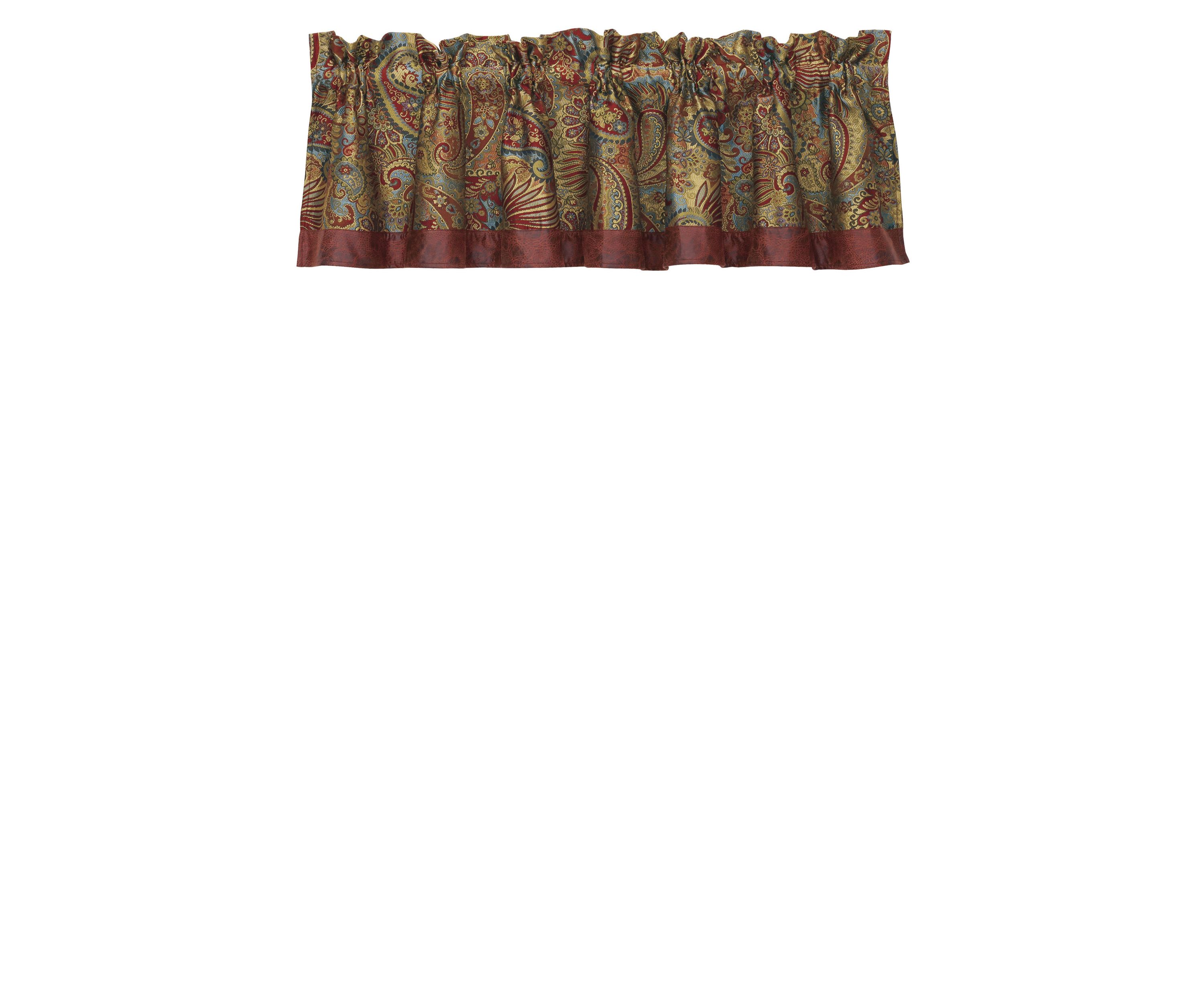 San Angelo Paisley Valance