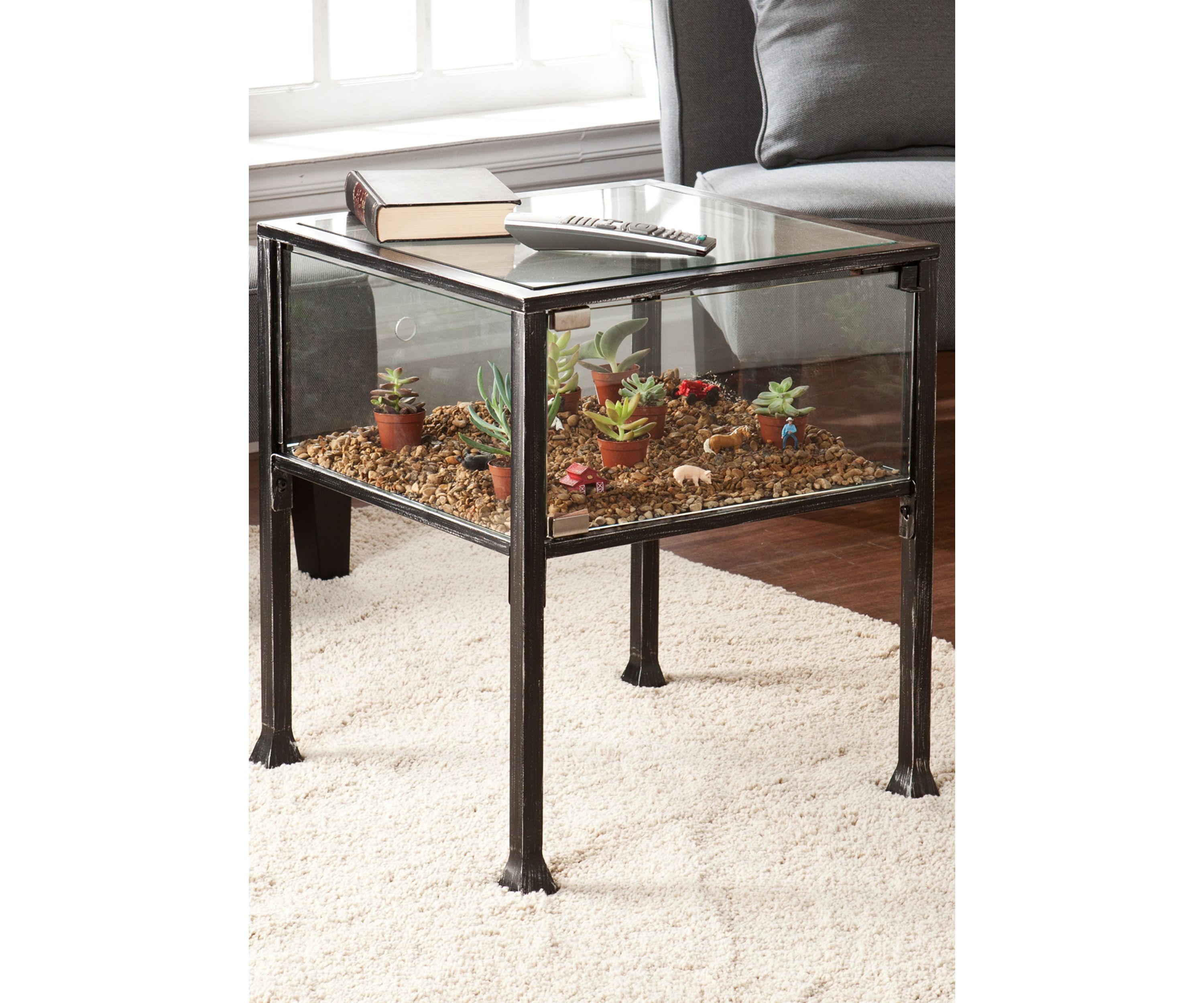 Terrarium End Table