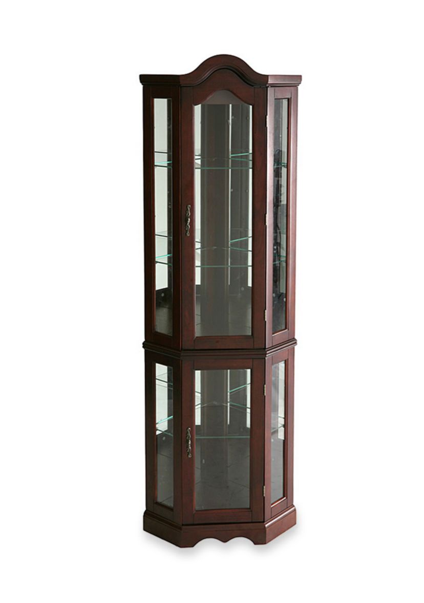 Burke Corner Curio Cabinet