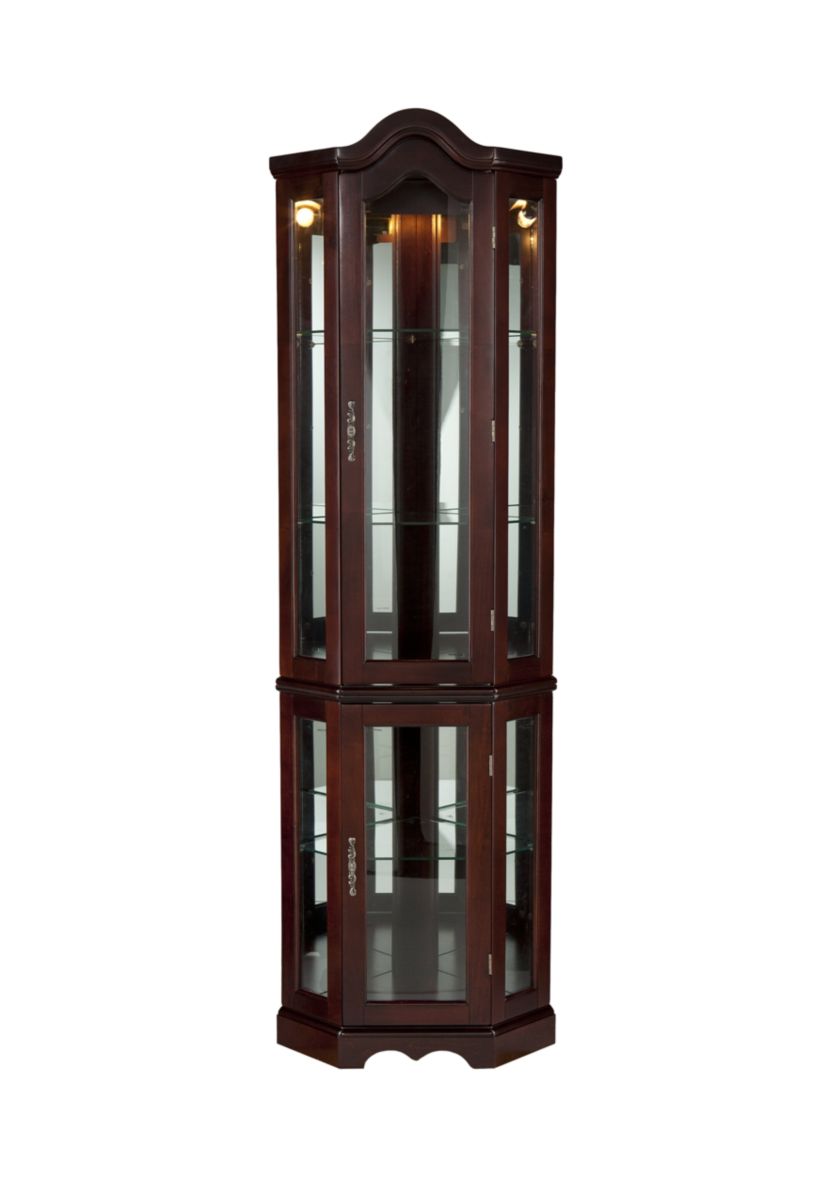 Burke Corner Curio Cabinet