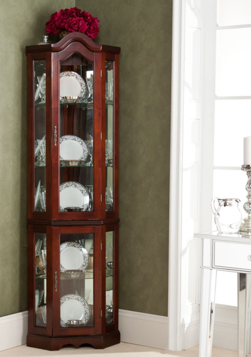 Burke Corner Curio Cabinet