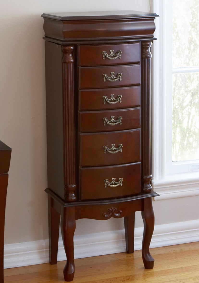 Dane Mahogany Jewelry Armoire
