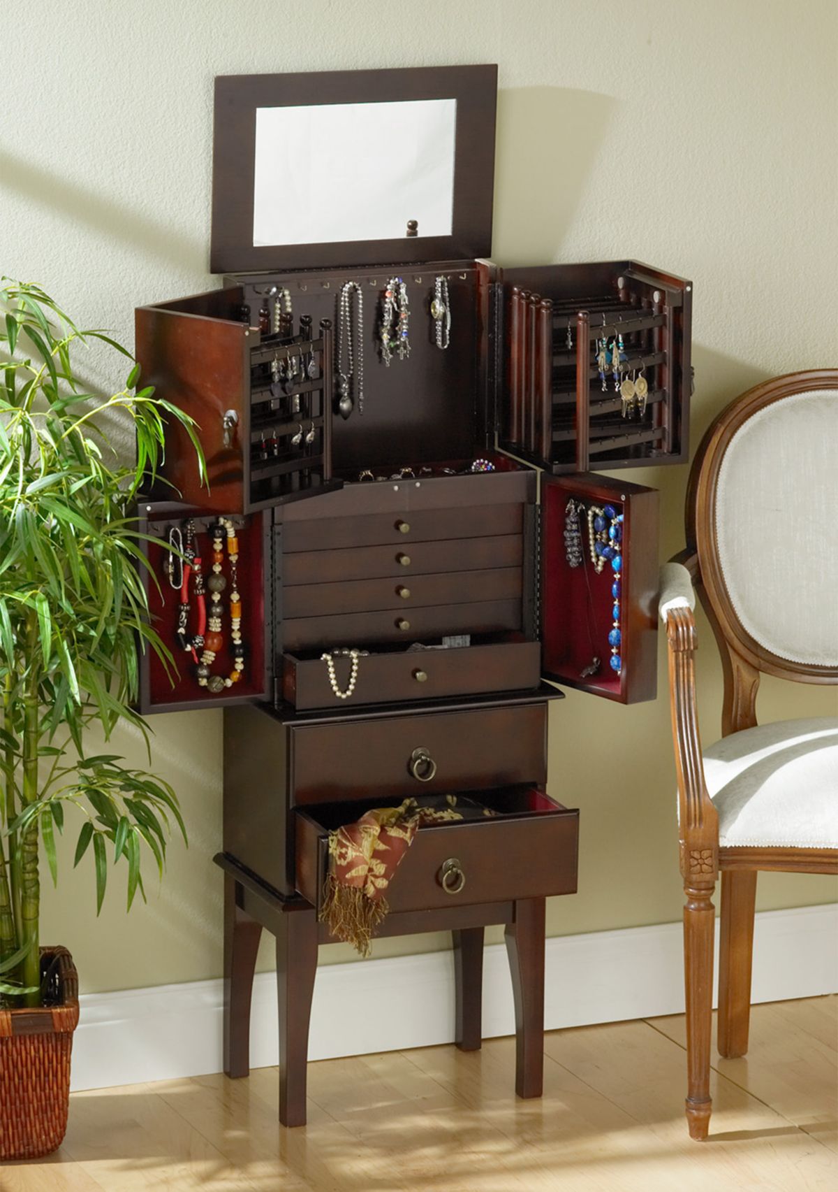 Palisade Jewelry Armoire