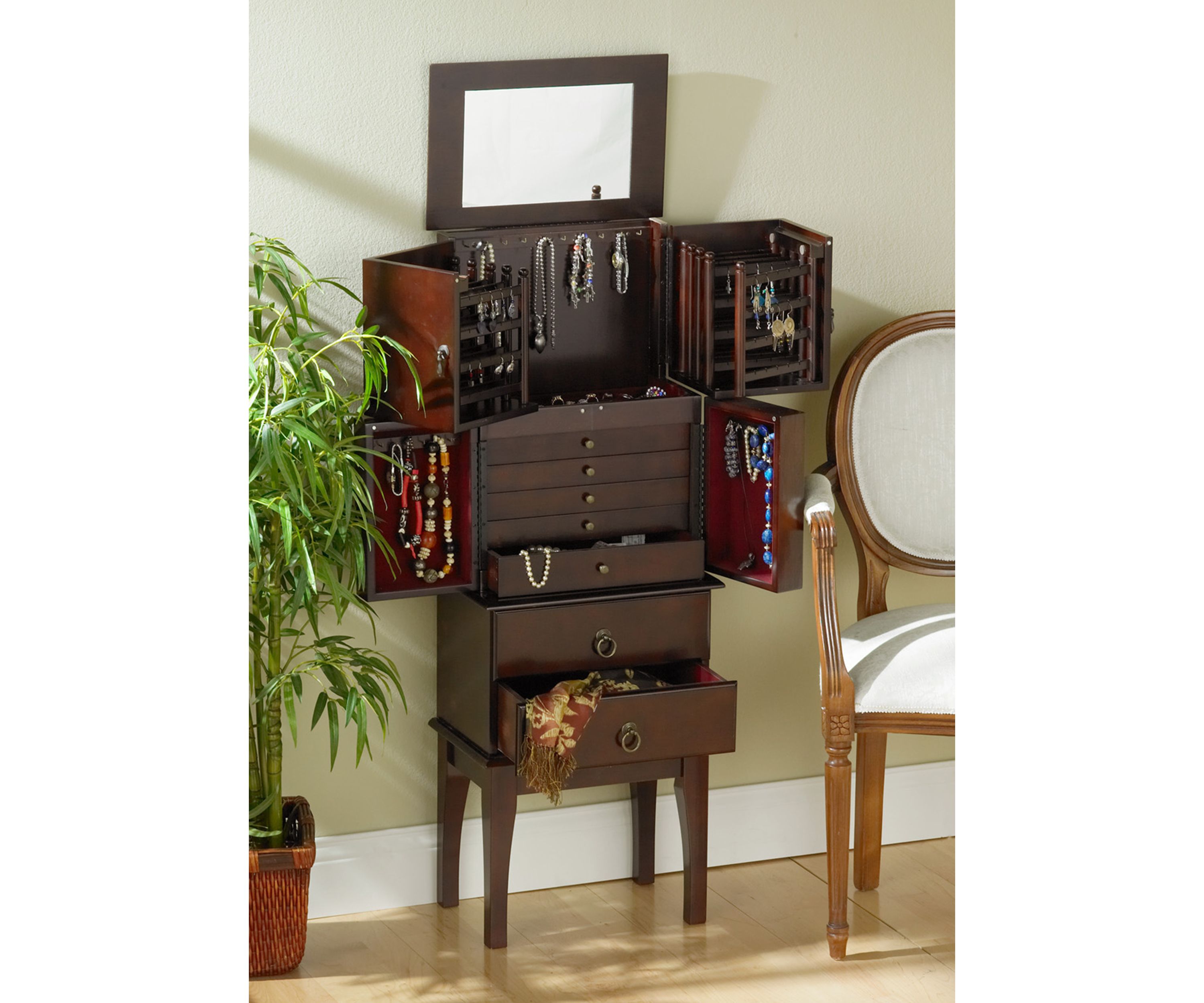 Palisade Jewelry Armoire