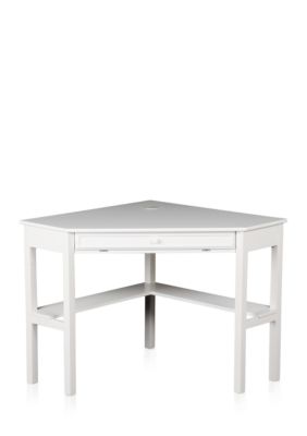 Southern Enterprises Rico Corner Desk White Belk