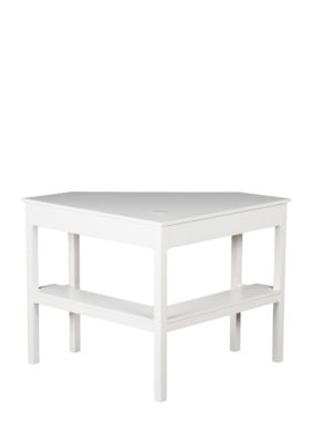 Southern Enterprises Rico Corner Desk White Belk