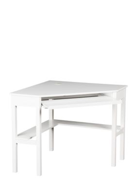 Southern Enterprises Rico Corner Desk White Belk