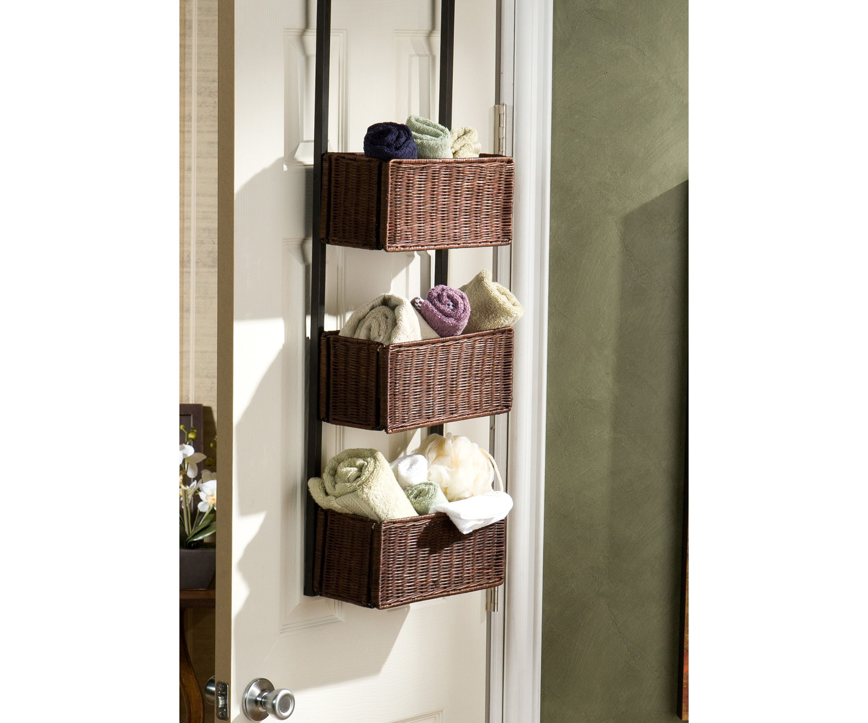 Bernard Over-The Door 3-Tier Basket Storage