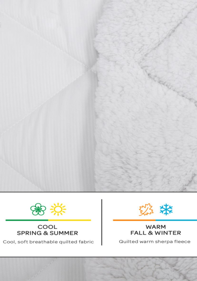 All Seasons Reversible Mattress Pad
