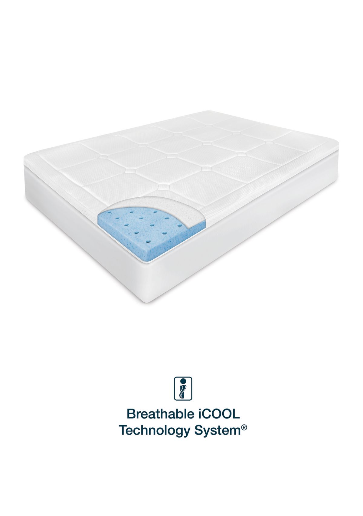3 Inch Euro Majestic Gel Infused Memory Foam Mattress Topper
