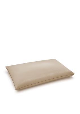 soft tex memory foam and gel fiber density pillow with tencel cove