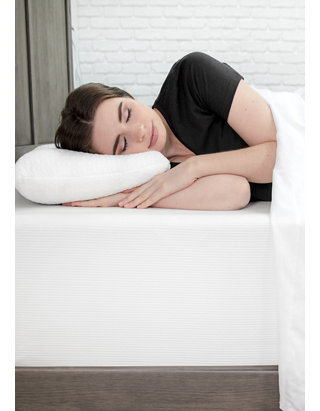 STANDARD SensorPEDIC iCOOL Cooling Gel-Overlay Memory Foam Comfort Bed Pillow 