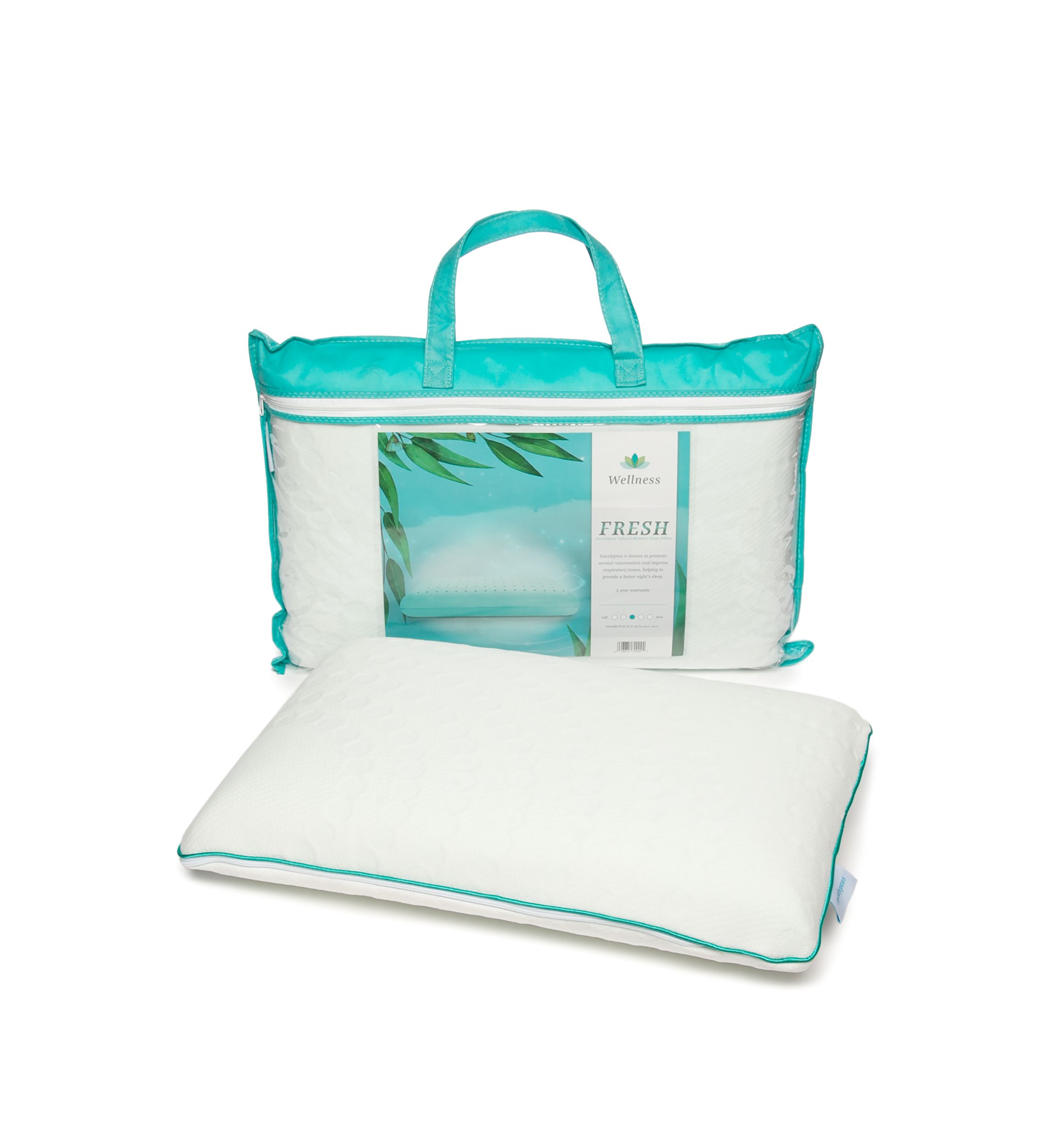 Fresh - Eucalyptus Infused Memory Foam Pillow