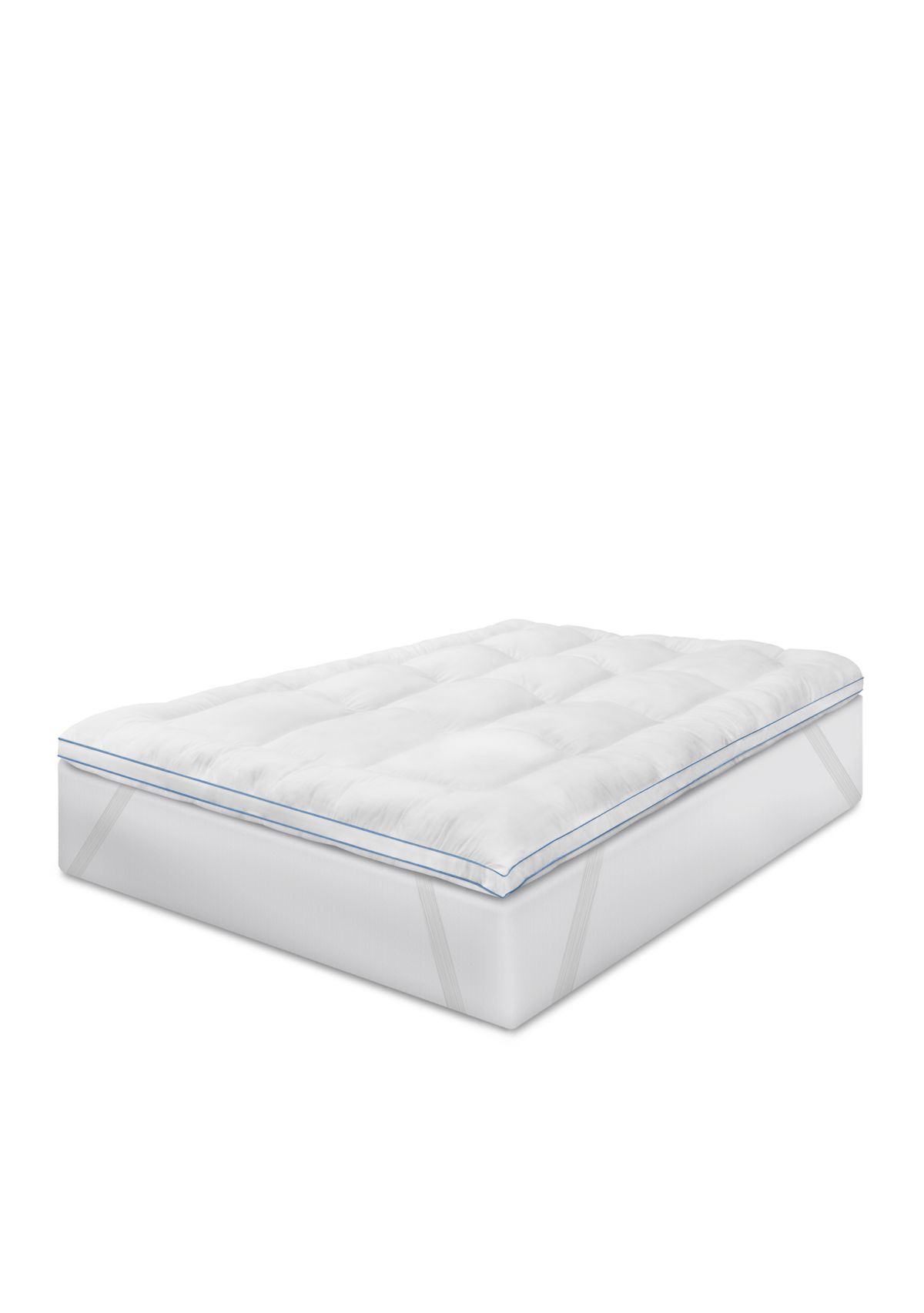 3-in. Memory Fiber & Memory Foam Hybrid Queen Mattress Topper
