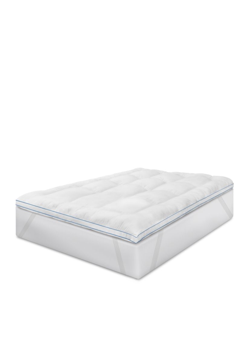 3-in. Memory Fiber & Memory Foam Hybrid Queen Mattress Topper