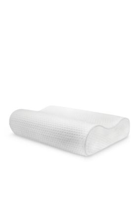 contour memory foam pillow