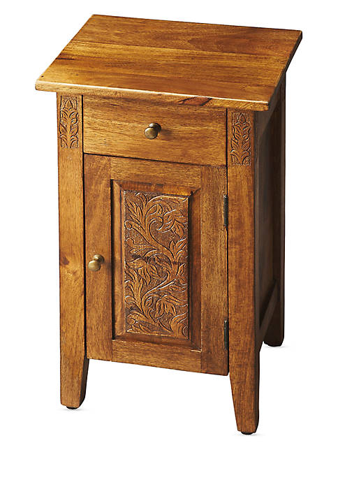 Butler Specialty Company Webster Hand Carved Chairside Chest