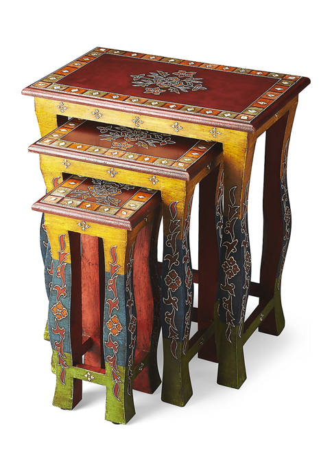 Butler Specialty Company Sasha Hand Painted Nesting Tables