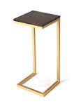 Kilmer Wood & Metal Accent Table