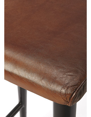 Saddle Leather Counter Stool Belk, Butler Specialty Company Bar Stool