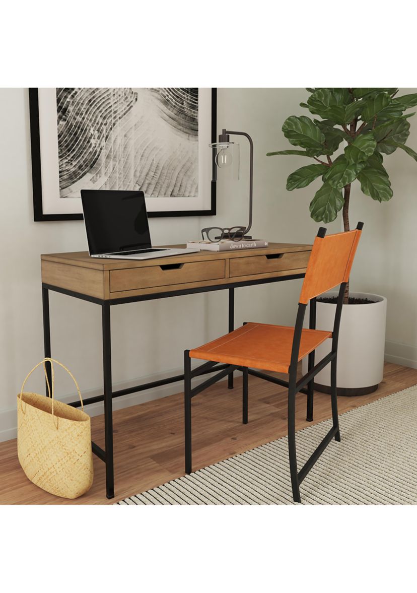 Belka Natural Desk with Drawers