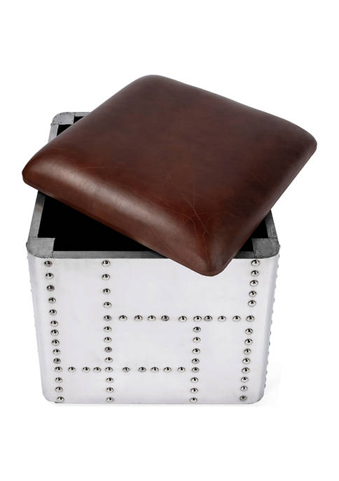 Butler Specialty Company Midway Aviator Leather Stool