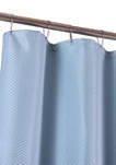 Heavy Matelasse Latona Fabric Shower Curtain 