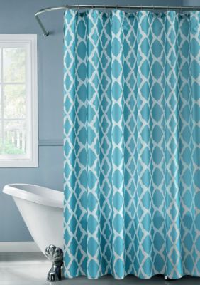 Dainty Home Trellis Shower Curtain Set | belk