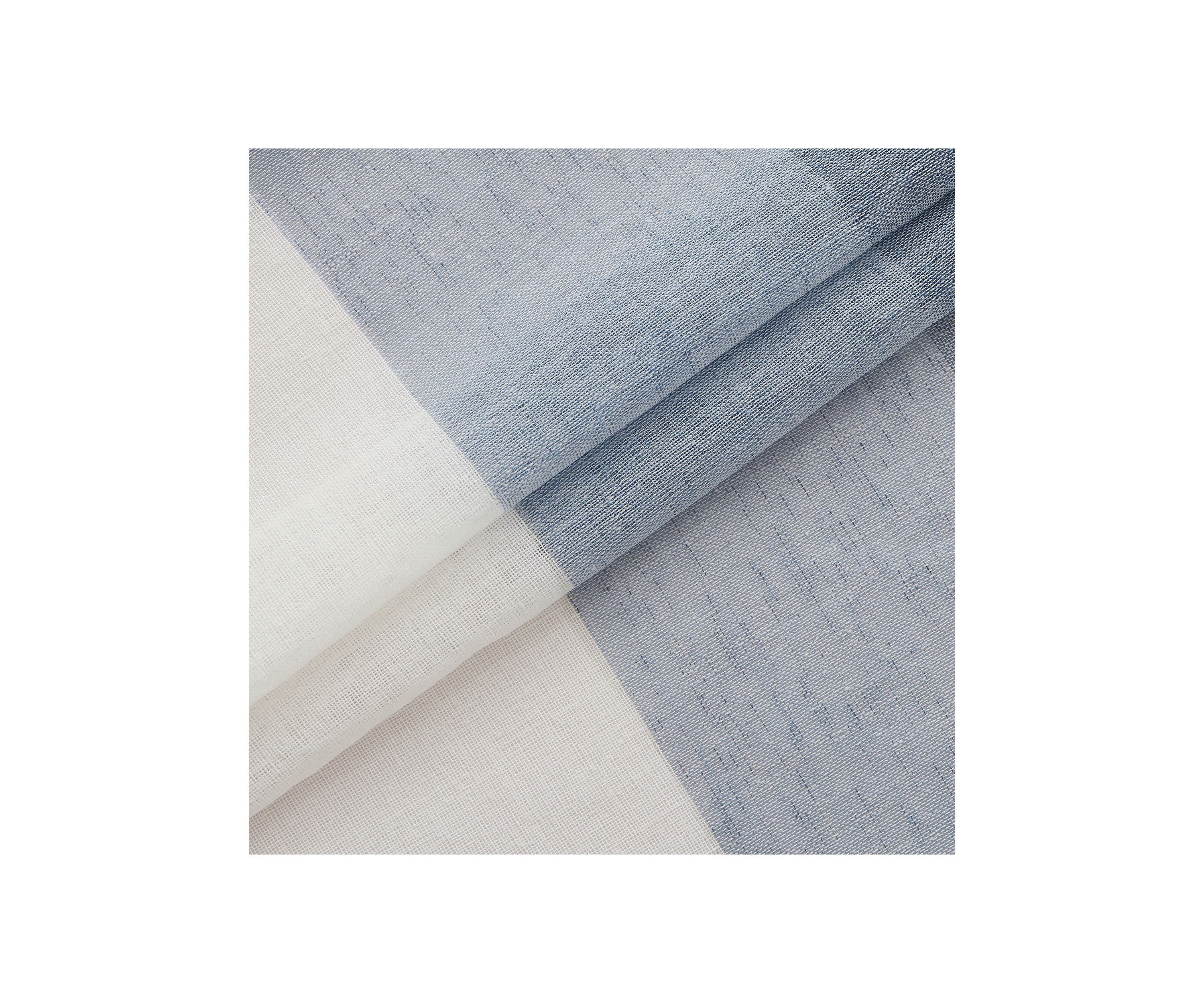 Chelsea Linen Striped Shower Curtain