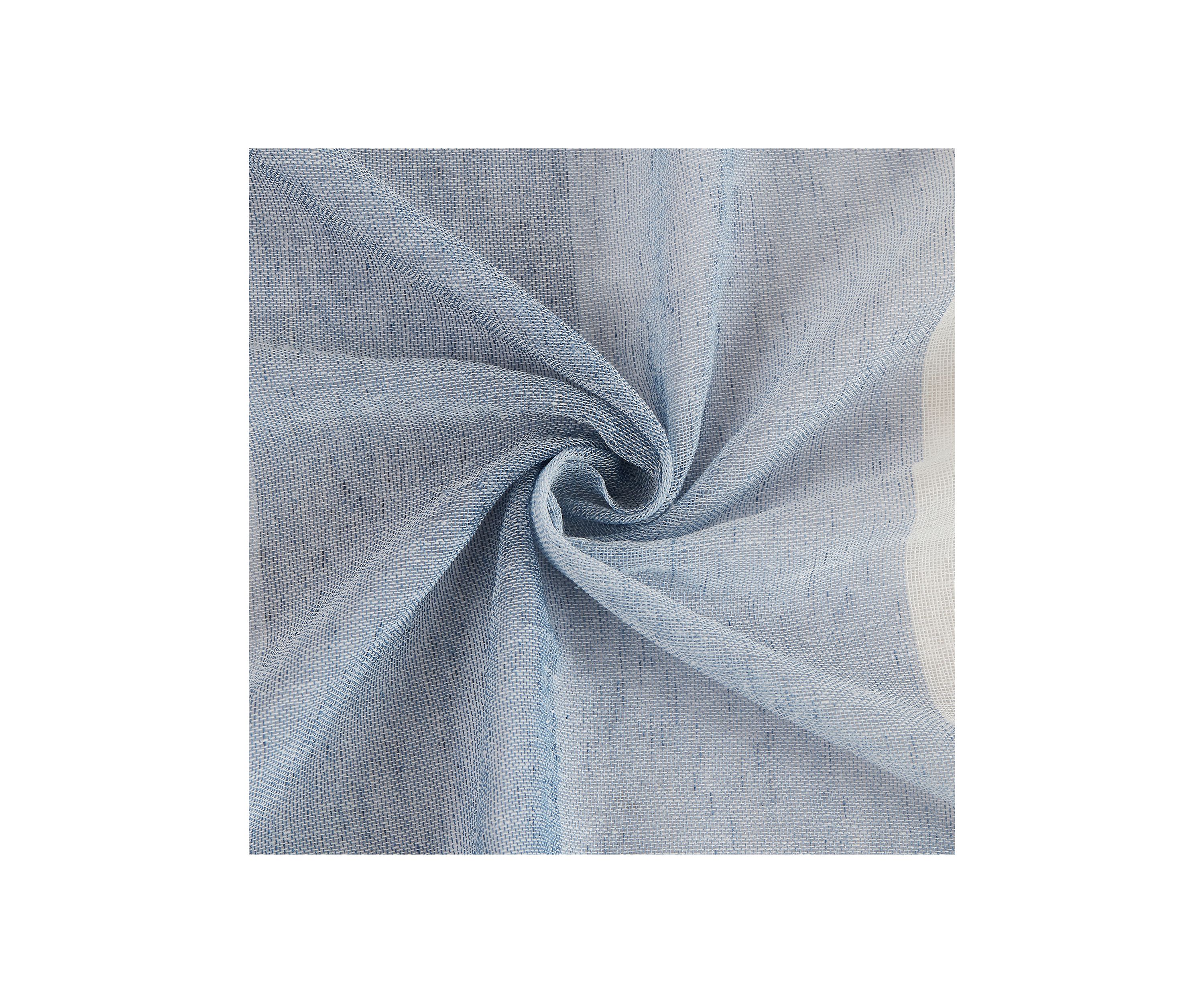 Chelsea Linen Striped Shower Curtain