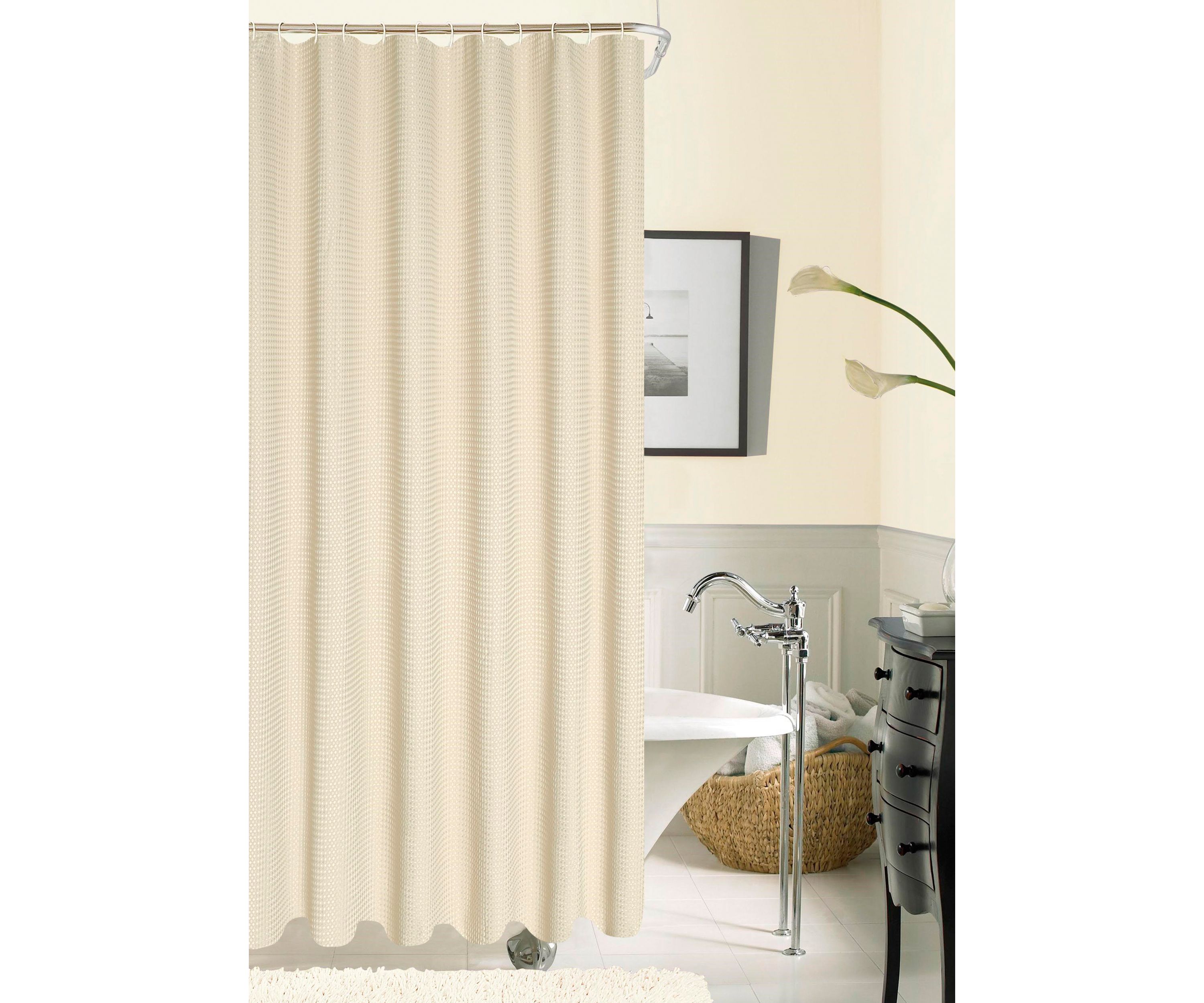 Hotel Collection Waffle Shower Curtain