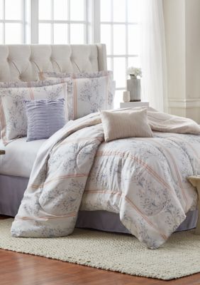 modern.southern.home.zanita 6 piece comforter bed in a ba