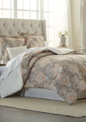 modern.southern.home.zanita 6 piece comforter bed in a ba