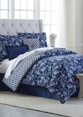 modern.southern.home.zanita 6 piece comforter bed in a ba