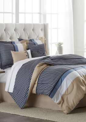 modern.southern.home.gloria 8 piece comforter bed in a ba